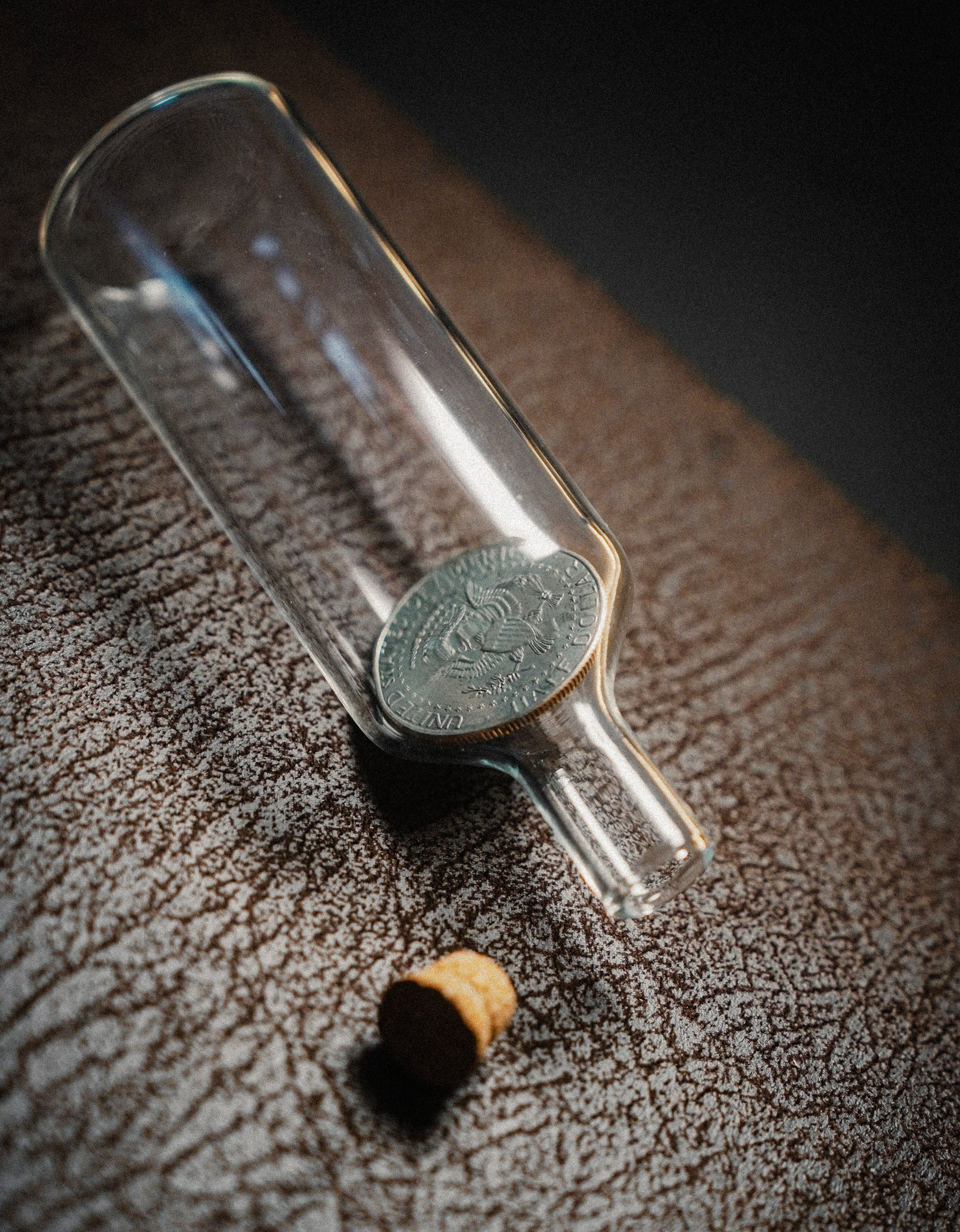 IMPOSSIBLE BOTTLE COIN (HALF DOLLAR)