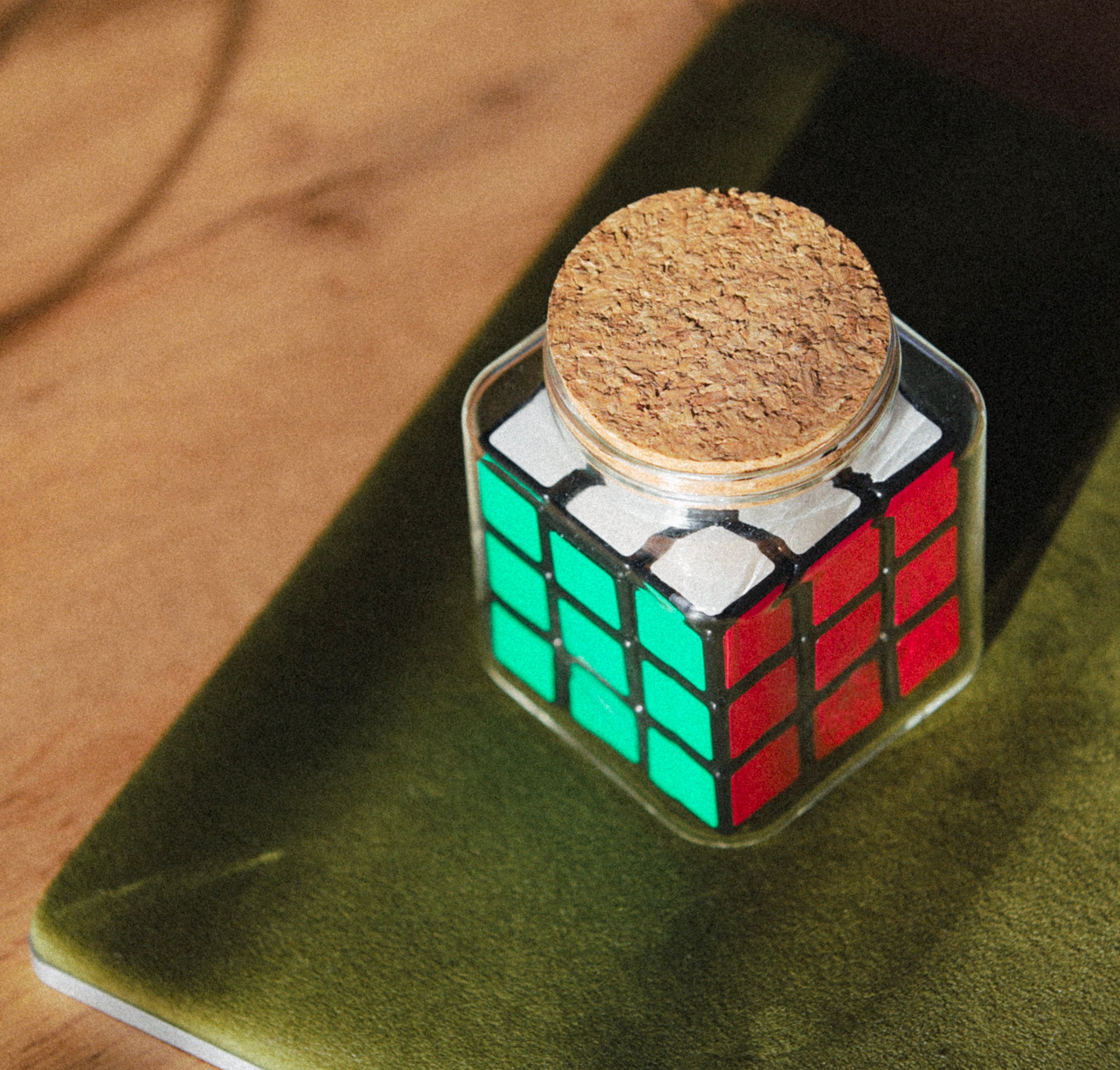 BOUTEILLE IMPOSSIBLE - RUBIK'S CUBE